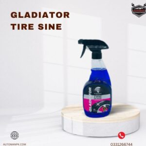 gladiator tire shine for cars and bike | automanpk | car accessories | auto parts