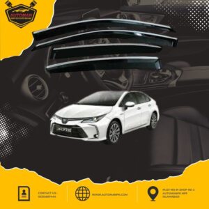 corolla xli 2015 to 2024 air visor | automanpk | car accessories auto parts