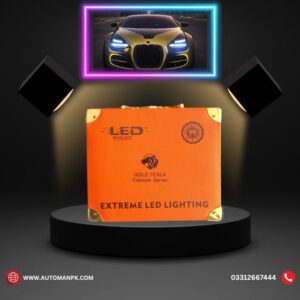 GOLD TESLA CAR LED | AUTOMANPK | CAR ACCESSORIES | AUTO PARTS